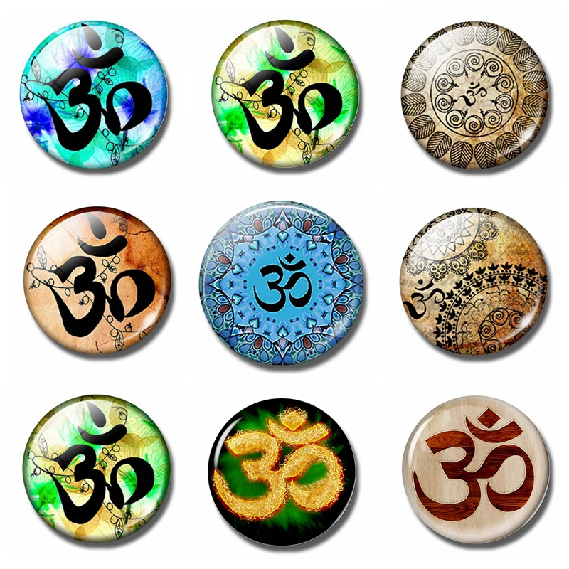 Yoga Sign Series Fridge Magnet Meditation Om 30 MM Glass Cabochon Refrigerator Magnetic Holder Home Decoration Accessories
Yoga Sign Series Fridge Magnet Meditation Om 30 MM Glass Cabochon Refrigerator Magnetic Holder Home Decoration Accessories