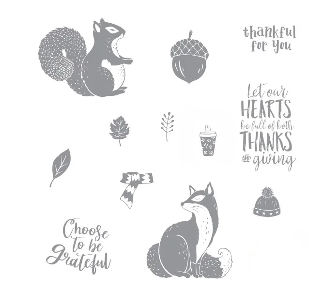 squirrel Transparent Clear Stamps and metal cutting die for DIY scrapbooking photo album/Card Making
squirrel Transparent Clear Stamps and metal cutting die for DIY scrapbooking photo album/Card Making