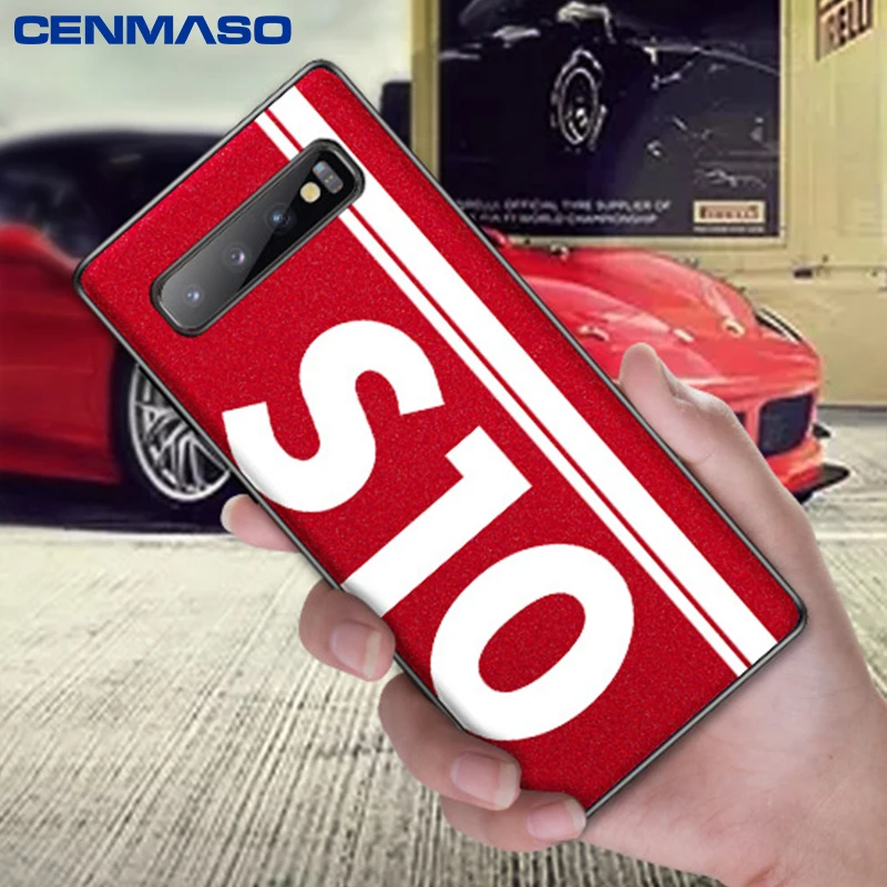 For Samsung S10 Case Original Sports Street Culture Pearlescent Leather Soft Edge for Samsung Galaxy S10 Plus S10e Back Covers
For Samsung S10 Case Original Sports Street Culture Pearlescent Leather Soft Edge for Samsung Galaxy S10 Plus S10e Back Covers