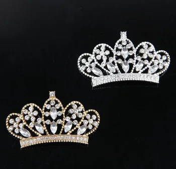 2015 new arrival Baby Girls Luxury Rhinestone Buttons Crystal Crown DIY Flatback for headband children hair accessories 10ps/lot
2015 new arrival Baby Girls Luxury Rhinestone Buttons Crystal Crown DIY Flatback for headband children hair accessories 10ps/lot