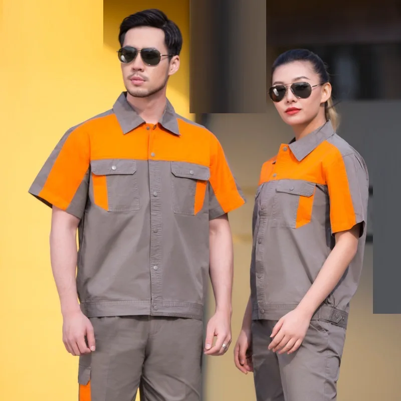 Summer Short Sleeve Coveralls Breathable Fabric Mens Auto Repair Machinery Plant Work Uniforms Workshop Clothes,C14
Summer Short Sleeve Coveralls Breathable Fabric Mens Auto Repair Machinery Plant Work Uniforms Workshop Clothes,C14