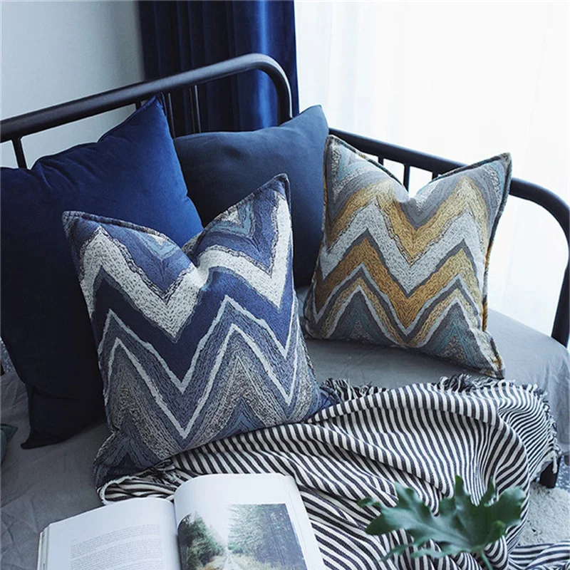 Modern Elegant Cushion Cover Designer Luxury Decorative Pillow Case Abstract Pattern Almofadas Cojines Sofa Ripple Car Covers
Modern Elegant Cushion Cover Designer Luxury Decorative Pillow Case Abstract Pattern Almofadas Cojines Sofa Ripple Car Covers