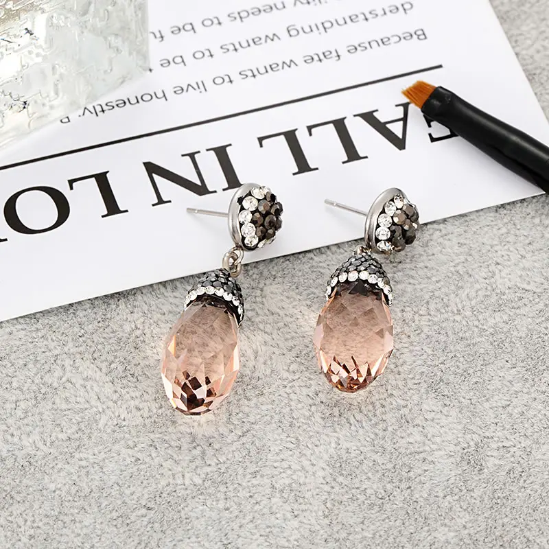 ZHINI Luxury Glass Crystal Drop Earrings for Women Fashion Cheap Statement Jewelry Vintage Bohemia Party Wedding Dangle Earrings
ZHINI Luxury Glass Crystal Drop Earrings for Women Fashion Cheap Statement Jewelry Vintage Bohemia Party Wedding Dangle Earrings