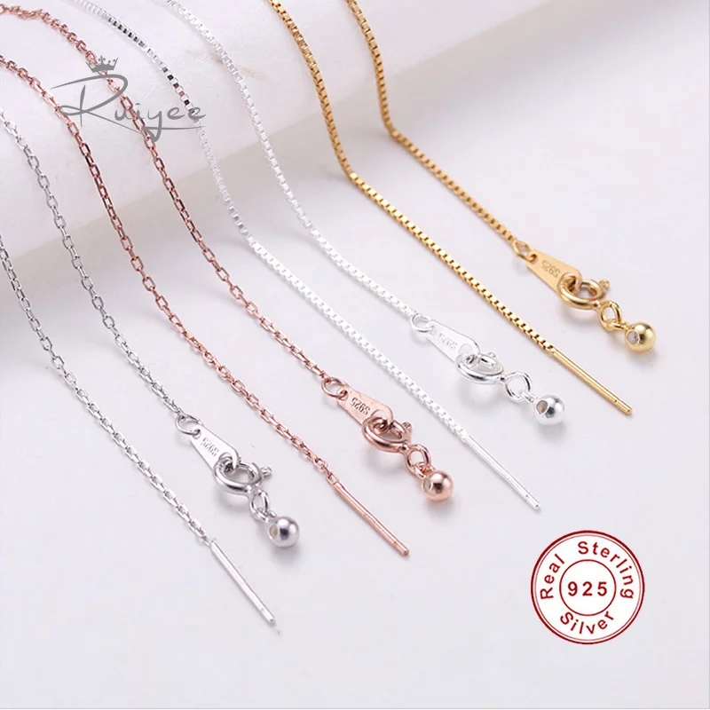 RUIYEE925 sterling silver bracelet gold chain female box chain bracelet stainless steel jewelry charm bracelet new women's gift
RUIYEE925 sterling silver bracelet gold chain female box chain bracelet stainless steel jewelry charm bracelet new women's gift