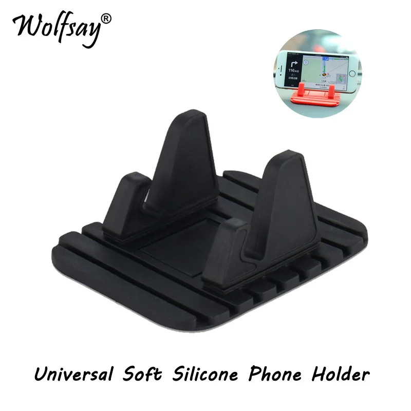 Wolfsay Universal Soft Silicone Phone Holder Car Dashboard GPS Anti Slip Desktop Stand Bracket for Xiaomi Redmi 4X Mobile Phone
Wolfsay Universal Soft Silicone Phone Holder Car Dashboard GPS Anti Slip Desktop Stand Bracket for Xiaomi Redmi 4X Mobile Phone