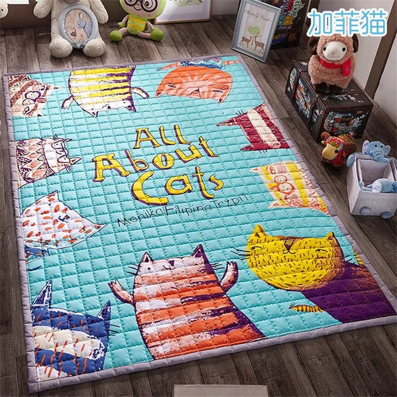 Free Shipping 100% Cotton eco-Friendly Baby Crawling Mat Thickening Child Folding Baby Mats Living Room Carpet Climb A Pad
Free Shipping 100% Cotton eco-Friendly Baby Crawling Mat Thickening Child Folding Baby Mats Living Room Carpet Climb A Pad