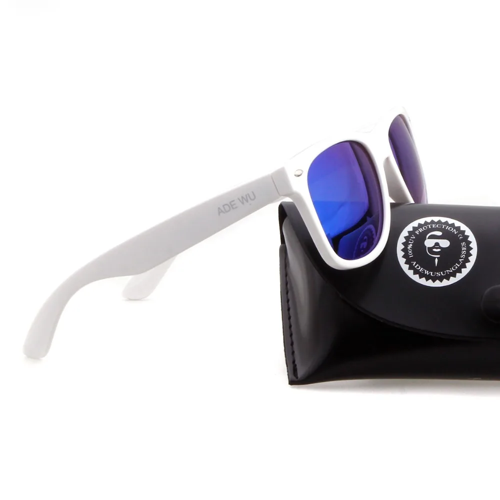 Ade Wu Sunglasses Polarized Men Women High Quality White 50 Mm