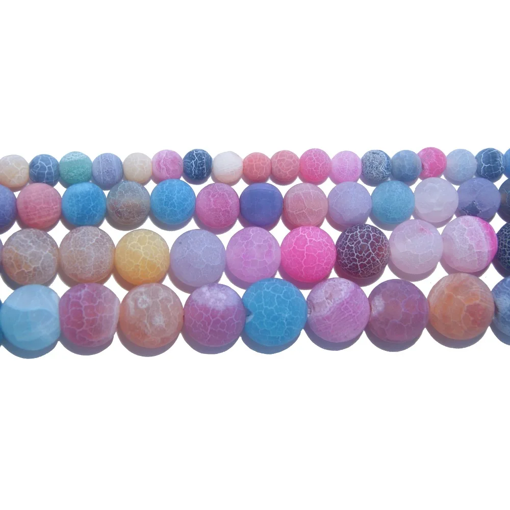 Natural Stone Colorful Frost Crab Agates Round Loose Beads 6 8 10 12 MM Pick Size For Jewelry Making DIY Bracelet Necklace
Natural Stone Colorful Frost Crab Agates Round Loose Beads 6 8 10 12 MM Pick Size For Jewelry Making DIY Bracelet Necklace