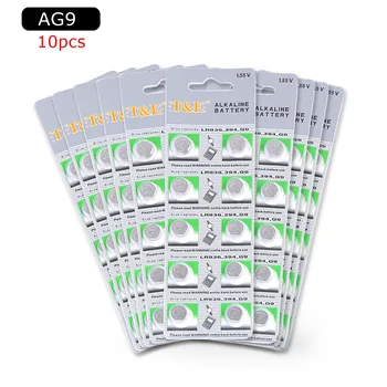 10Pack Anmas Power AG9 LR936 Button Cell Batteries 394A 394 SR936SW LR936 LR45 SR45 SR93 Alkaline Coin Watch Toy Remote Battery
10Pack Anmas Power AG9 LR936 Button Cell Batteries 394A 394 SR936SW LR936 LR45 SR45 SR93 Alkaline Coin Watch Toy Remote Battery