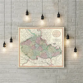 1801 Cary Map of Bohemia and Moravia Geographic Painting Canvas Print Poster Unique Wall Sticker Exquisite Design Home Decor
1801 Cary Map of Bohemia and Moravia Geographic Painting Canvas Print Poster Unique Wall Sticker Exquisite Design Home Decor