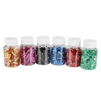 100 pcs 5mm Aluminum Alloy Cycling Bike Brake Cable Tips Crimp Bicycles Derailleur Shift Cable End Caps CoreInner Wire Ferrules
100 pcs 5mm Aluminum Alloy Cycling Bike Brake Cable Tips Crimp Bicycles Derailleur Shift Cable End Caps CoreInner Wire Ferrules