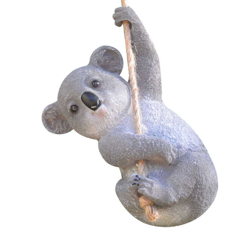 Cartoon Figurine Office Cute Props Landscape Home Ornament Accessories Swing Koala Decorations Garden Animal Resin Crafts Statue
Cartoon Figurine Office Cute Props Landscape Home Ornament Accessories Swing Koala Decorations Garden Animal Resin Crafts Statue