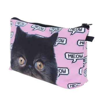 Who Cares Little cat 3D Printing Fashion Cosmetic Organizer Bag Makeup Bags Ladies Pouch Women Cosmetic Bag
Who Cares Little cat 3D Printing Fashion Cosmetic Organizer Bag Makeup Bags Ladies Pouch Women Cosmetic Bag