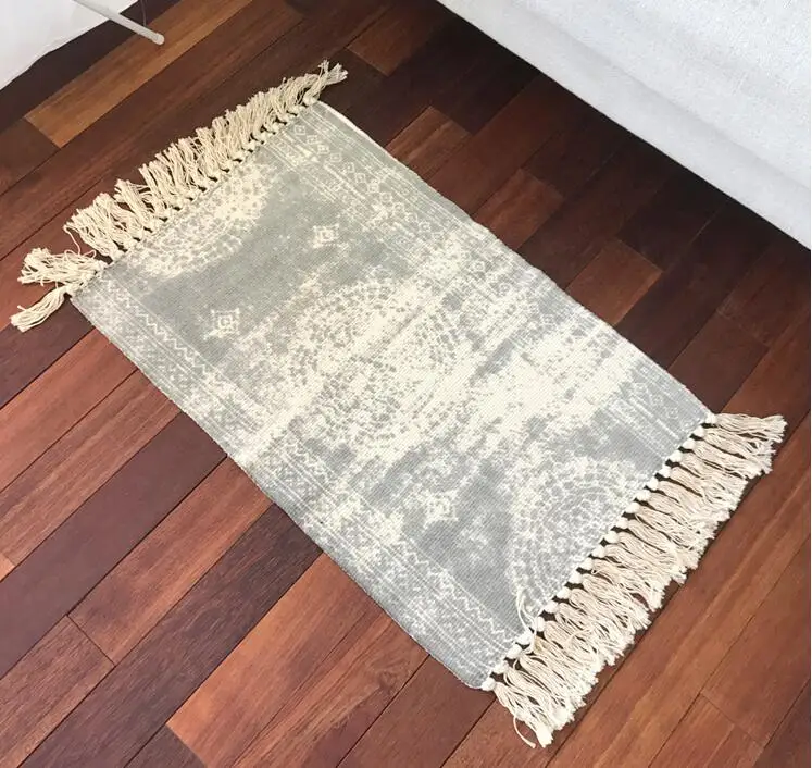 Nordic Fringed Mat Fashionable Rugs 12 Nordic Fringed Mat Fashionable Rugs Best Children's Lighting & Home Decor Online Store