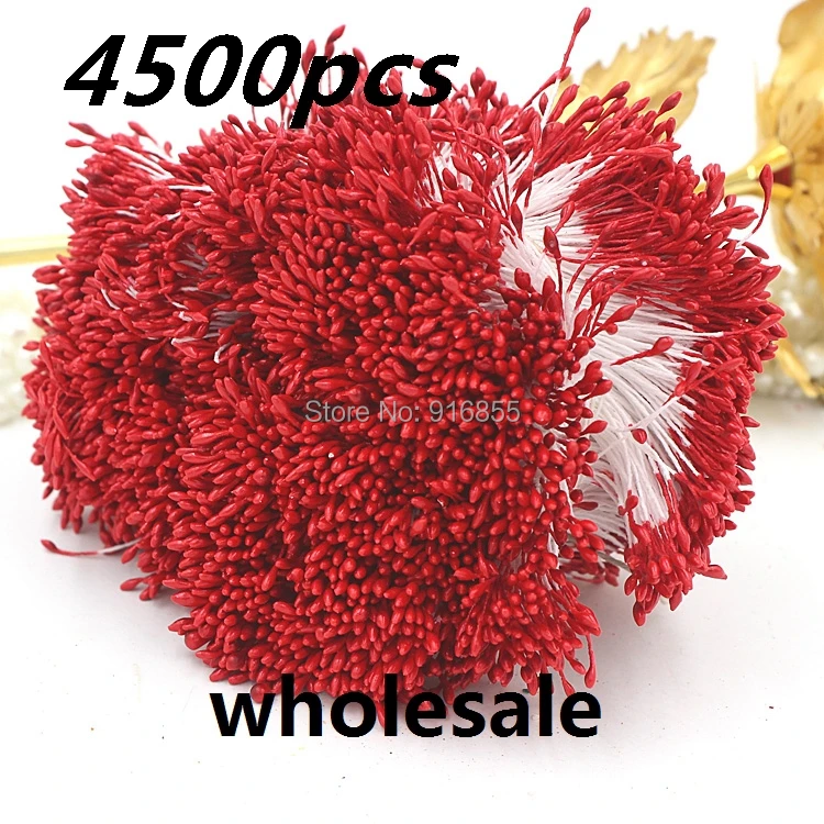 Free shipping Wholesale 1mm 4500pcs/lot Color Red pearl flower stamen floral stamen pistil cake decoration craft DIY
Free shipping Wholesale 1mm 4500pcs/lot Color Red pearl flower stamen floral stamen pistil cake decoration craft DIY