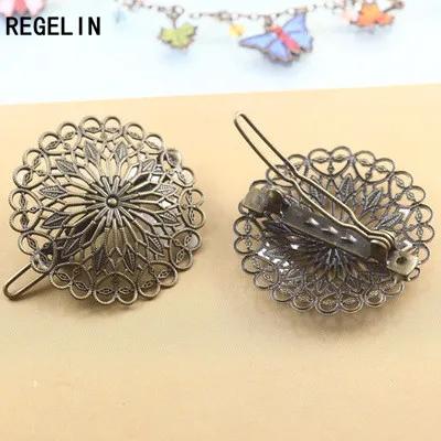 REGELIN Vintage Flower Motif Hair Jewelry Charm Women Antique Bronze Hair Pins Hairs Clips Barrettes Retro Headwear Wholesale
REGELIN Vintage Flower Motif Hair Jewelry Charm Women Antique Bronze Hair Pins Hairs Clips Barrettes Retro Headwear Wholesale
