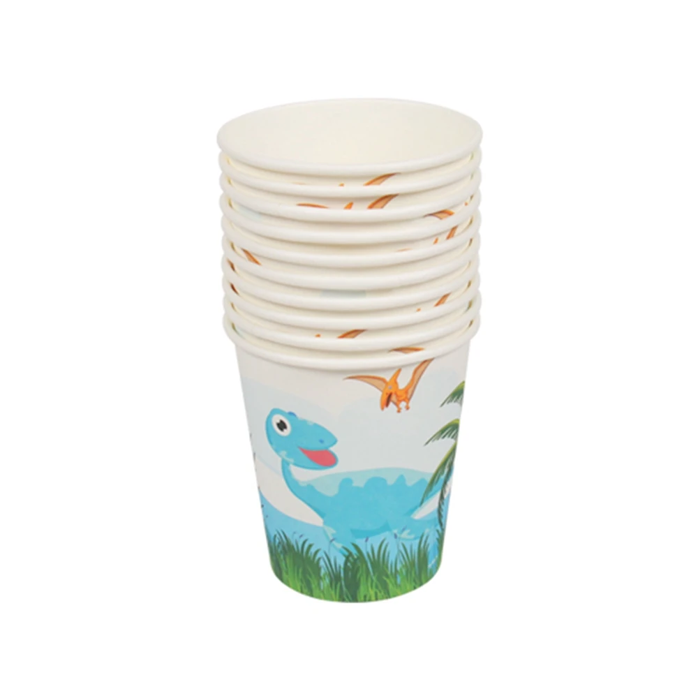 Party supplies 10PCS 2019 New Dinosaur Dino theme party decoration disposable tableware one-off paper cups cup glass glasses
Party supplies 10PCS 2019 New Dinosaur Dino theme party decoration disposable tableware one-off paper cups cup glass glasses