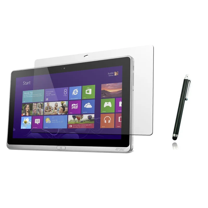 Anti-Glare Matted Screen Protector Films Protective Matte Film Guards +1x Stylus For Acer Aspire P3 131/171 11.6' W700 Tablet
Anti-Glare Matted Screen Protector Films Protective Matte Film Guards +1x Stylus For Acer Aspire P3 131/171 11.6' W700 Tablet