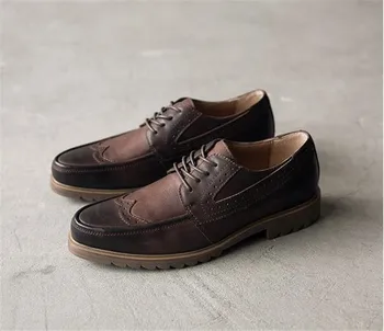 Retro men's shoes 18 spring casual shoes make old rub color dirty shoes fashion British fashion all match lace-up shoes
Retro men's shoes 18 spring casual shoes make old rub color dirty shoes fashion British fashion all match lace-up shoes