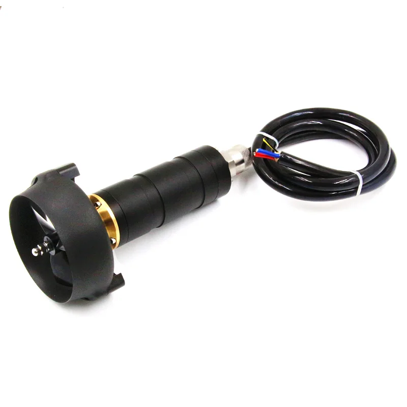 MI70E 500m underwater azimuth thruster with built-in controller 6.5KG ROV RC boat submarine POD DC24V BLDC motor direct drive
MI70E 500m underwater azimuth thruster with built-in controller 6.5KG ROV RC boat submarine POD DC24V BLDC motor direct drive