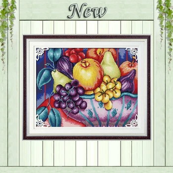 Fruits apple grapes decor paintings counted printed on canvas DMC 11CT 14CT Chinese Cross Stitch kits embroidery needlework Sets
Fruits apple grapes decor paintings counted printed on canvas DMC 11CT 14CT Chinese Cross Stitch kits embroidery needlework Sets