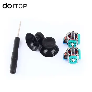 DOITOP 3D Analog Joystick 3Pin Sensor Module Potentiometer with Thumb Sticks for Sony PS4 Playstation 4 Controller Repair Part 2
DOITOP 3D Analog Joystick 3Pin Sensor Module Potentiometer with Thumb Sticks for Sony PS4 Playstation 4 Controller Repair Part 2