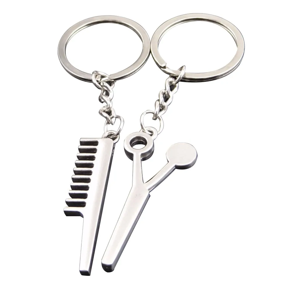 2019 Door Key Creative Scissors Comb Lovers Key Chain Features Hairdressing Tools High Quality Small Gift Dropshipping z0306
2019 Door Key Creative Scissors Comb Lovers Key Chain Features Hairdressing Tools High Quality Small Gift Dropshipping z0306
