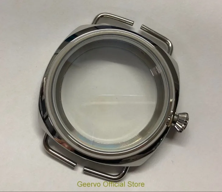45mm 316L stainless steel watch case fit ETA 6497/6498 Mechanical Hand Wind movement Watch accessories bk21-K8
45mm 316L stainless steel watch case fit ETA 6497/6498 Mechanical Hand Wind movement Watch accessories bk21-K8