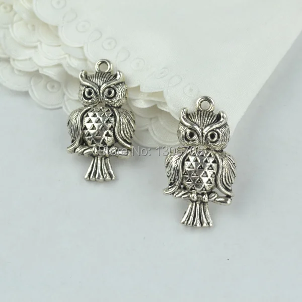 Free shipping 50pcs metal tibetan silver charms owl pendants hand made supplies fit jewelry making 31*17mm Z42812
Free shipping 50pcs metal tibetan silver charms owl pendants hand made supplies fit jewelry making 31*17mm Z42812