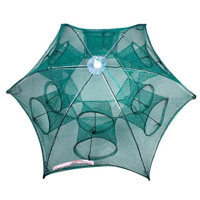 Folded Portable Hexagon 4 6 8 12 16 Hole Automatic Fishing Shrimp Trap Fishing Net Fish Shrimp Minnow Crab Baits Cast Mesh Trap
Folded Portable Hexagon 4 6 8 12 16 Hole Automatic Fishing Shrimp Trap Fishing Net Fish Shrimp Minnow Crab Baits Cast Mesh Trap