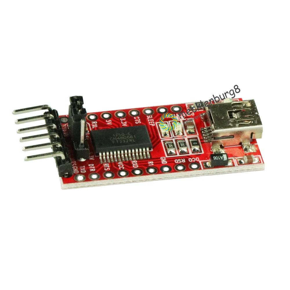 FT232RL FT232 FTDI USB to ttl 3.3 V 5.5 V Serial Adapter Board Module for Arduino Mini Ports and Connectors Transmitter TTL Sign
FT232RL FT232 FTDI USB to ttl 3.3 V 5.5 V Serial Adapter Board Module for Arduino Mini Ports and Connectors Transmitter TTL Sign