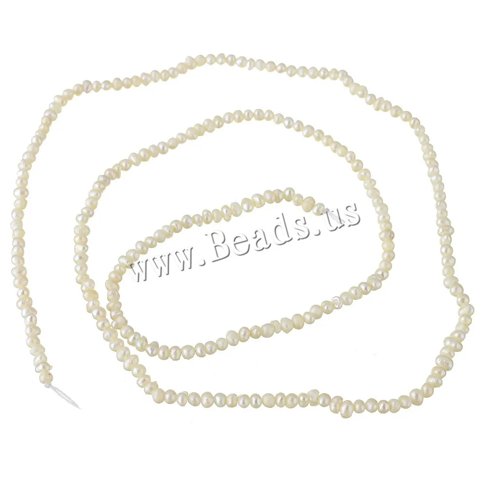 Cultured Freshwater Pearl Beads Natural White 2mm Approx 0.8mm Sold Per Approx 15.7 Inch Strand
Cultured Freshwater Pearl Beads Natural White 2mm Approx 0.8mm Sold Per Approx 15.7 Inch Strand