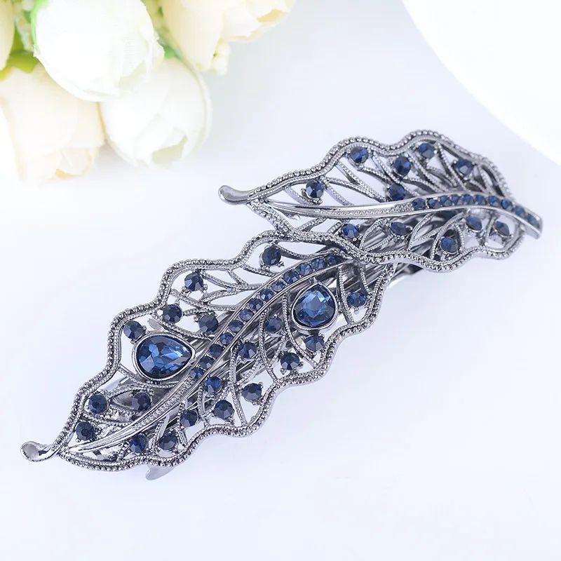 Creative Autumn Tide Women Hair Accessories Tree Leaves Inlaid Crystal Hairpins Molan High-grade Beautiful Top Clip Headwear
Creative Autumn Tide Women Hair Accessories Tree Leaves Inlaid Crystal Hairpins Molan High-grade Beautiful Top Clip Headwear