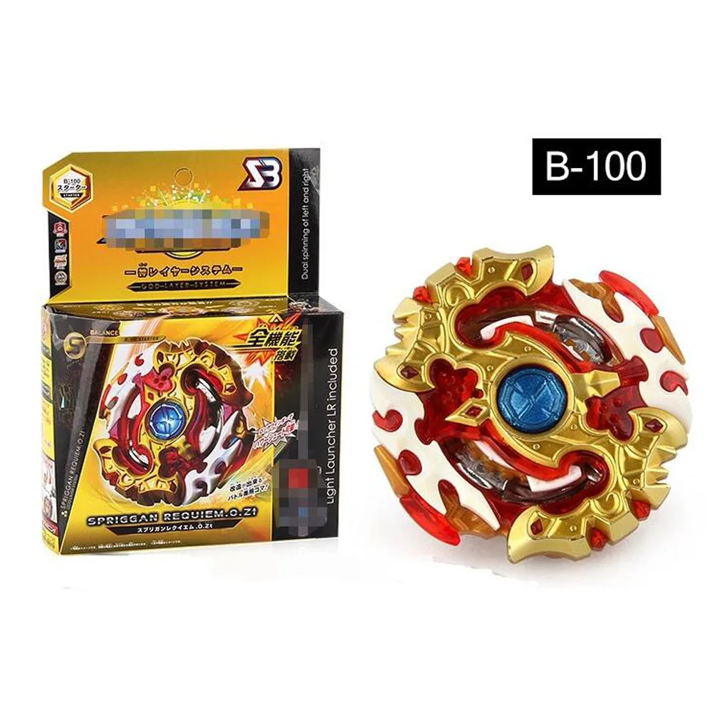 Spinning Top Burst B-100 SPRIGGAN REQUIEM O.Zt w/ Launcher Ripcord Light Launcher LR Dual Left & Right Spin B100L
Spinning Top Burst B-100 SPRIGGAN REQUIEM O.Zt w/ Launcher Ripcord Light Launcher LR Dual Left & Right Spin B100L