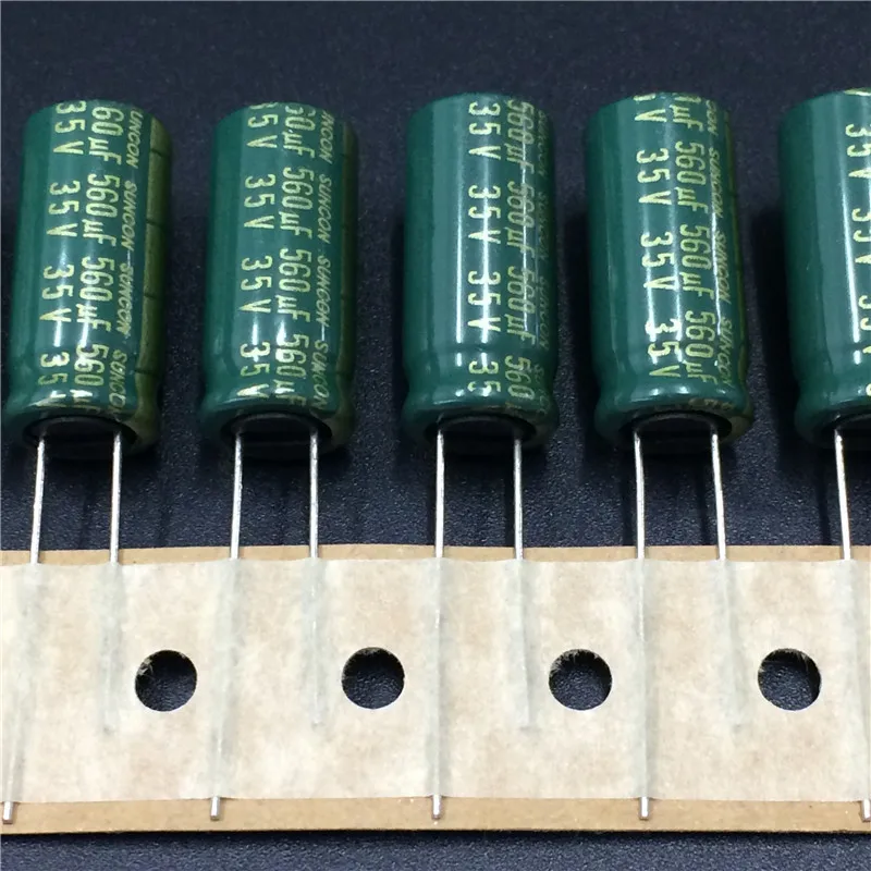 5Pcs/20Pcs 560uF 35V SUNCON(SANYO) WX Series 10x22mm Low Impedance 35V560uF Aluminum Electrolytic Capacitor
5Pcs/20Pcs 560uF 35V SUNCON(SANYO) WX Series 10x22mm Low Impedance 35V560uF Aluminum Electrolytic Capacitor