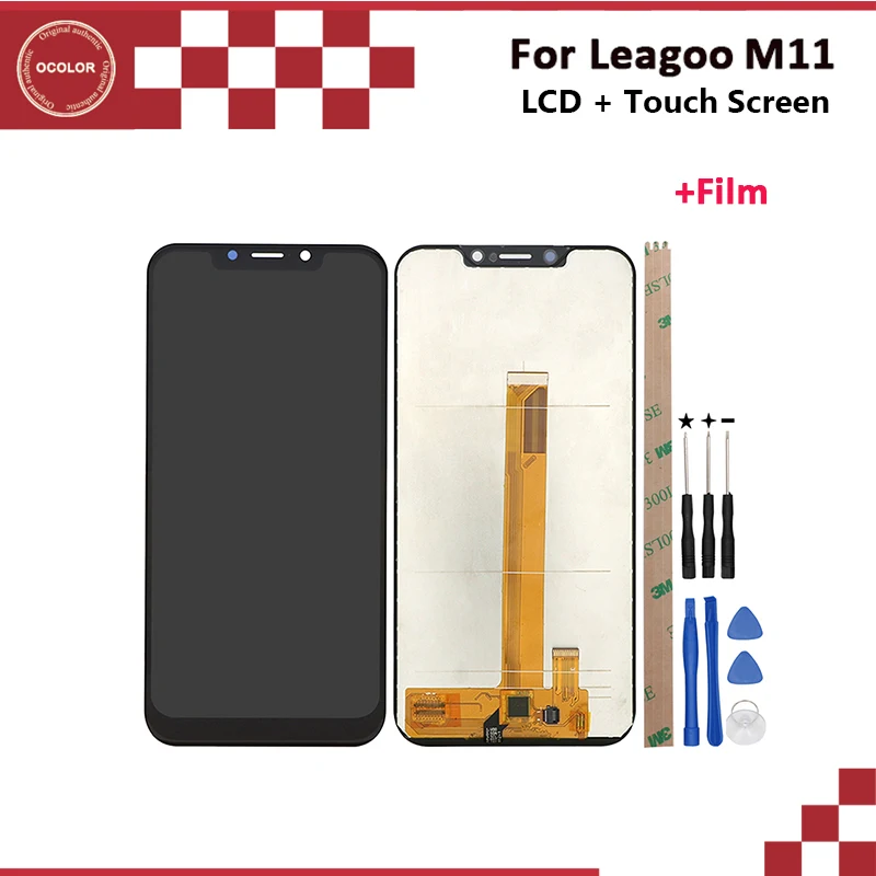 ocolor For Leagoo M11 LCD Display And Touch Screen New Replacement For Leagoo M11 LCD Digital Accessory +Tools +Adhesive +Film
ocolor For Leagoo M11 LCD Display And Touch Screen New Replacement For Leagoo M11 LCD Digital Accessory +Tools +Adhesive +Film