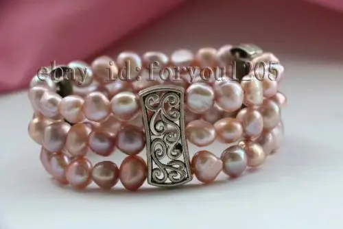 8" Genuine Natural 9mm Lavender Baroque Pearl Bracelet #f2355!Noble style Natural Fine jewe Fast (D) SHIPPING
8" Genuine Natural 9mm Lavender Baroque Pearl Bracelet #f2355!Noble style Natural Fine jewe Fast (D) SHIPPING