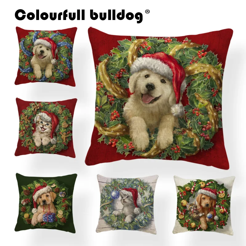 Animal Cushion Covers Merry Christmas Pillow Cushions Modern Art Hotel Houseware Throw Pillow Case Pine Cones 45X45Cm Burlap
Animal Cushion Covers Merry Christmas Pillow Cushions Modern Art Hotel Houseware Throw Pillow Case Pine Cones 45X45Cm Burlap