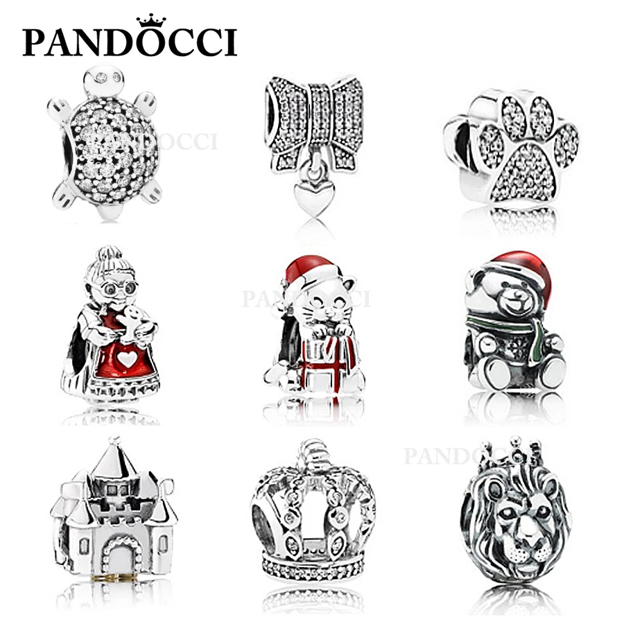 PANDOCCI Genuine 925 Sterling Silver Pattern people Clear CZ The lion Charm Beads Fit Bracelet DIY bracelet factory Wholesale
PANDOCCI Genuine 925 Sterling Silver Pattern people Clear CZ The lion Charm Beads Fit Bracelet DIY bracelet factory Wholesale
