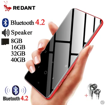 MP3 player Bluetooth 4.2 with touch keys and Bulit-in Speaker FM radio recording Portable Slim Lossless Sound walkman 16GB 32gb
MP3 player Bluetooth 4.2 with touch keys and Bulit-in Speaker FM radio recording Portable Slim Lossless Sound walkman 16GB 32gb