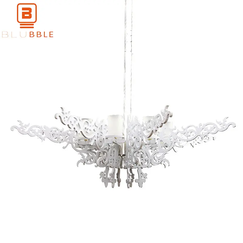 BLUBBLE Dia100cm/130cm Hollow Wing Pendant Lamp Modern Bedroom Lighting Pendant Lights G9 Resin Study Hanglamp
BLUBBLE Dia100cm/130cm Hollow Wing Pendant Lamp Modern Bedroom Lighting Pendant Lights G9 Resin Study Hanglamp