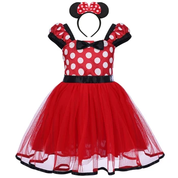 2pcs Set Baby Kid Girls Minnie Costume Fancy Tutu Dress Ear Headband Party Outfits Micky Mouse Cosplay Polka Dot Dress 12M-5Y
2pcs Set Baby Kid Girls Minnie Costume Fancy Tutu Dress Ear Headband Party Outfits Micky Mouse Cosplay Polka Dot Dress 12M-5Y