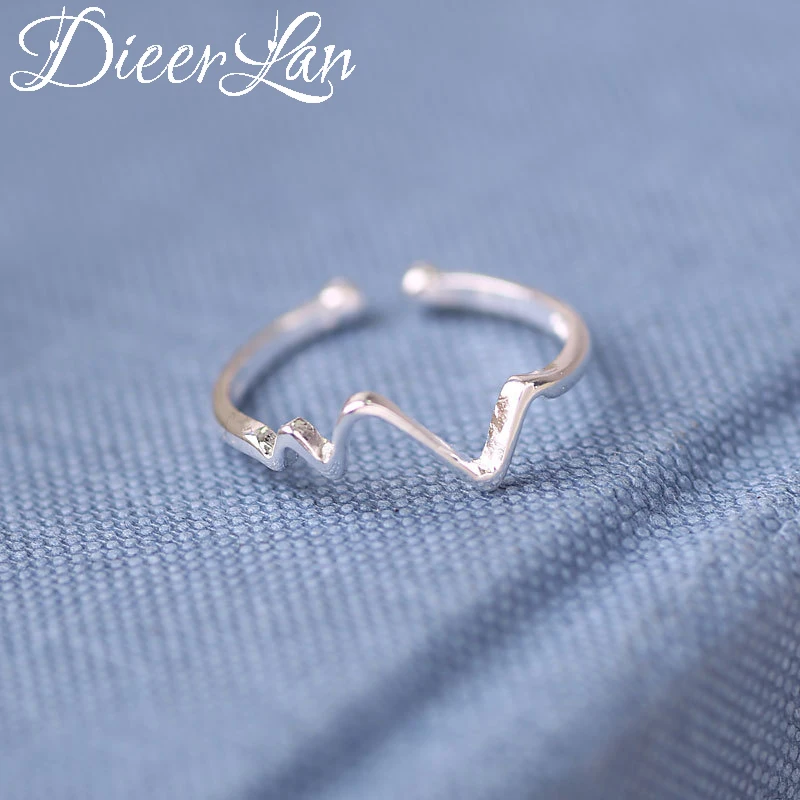 925 Sterling Silver Lightning Rings for Women Adjustable Size Heartbeat Ring Fashion sterling-silver-jewelry
925 Sterling Silver Lightning Rings for Women Adjustable Size Heartbeat Ring Fashion sterling-silver-jewelry