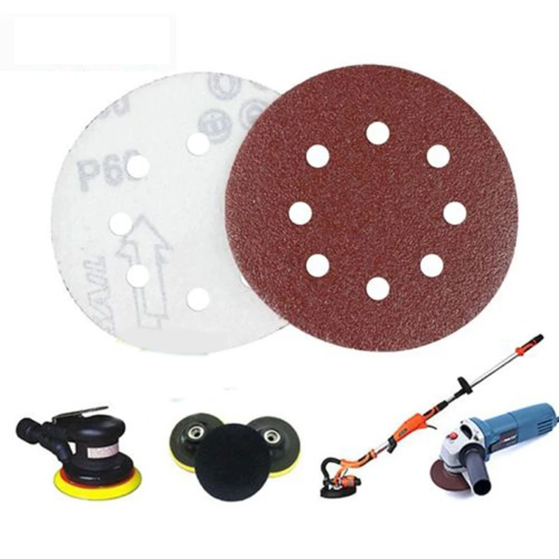 NEW 100Pcs 5in Sander Disc 60/80/100/120/240 Grit Sandpaper Sheet Hook Loop Sanding Disc Sanding Disk for Sandpaper Grinding
NEW 100Pcs 5in Sander Disc 60/80/100/120/240 Grit Sandpaper Sheet Hook Loop Sanding Disc Sanding Disk for Sandpaper Grinding