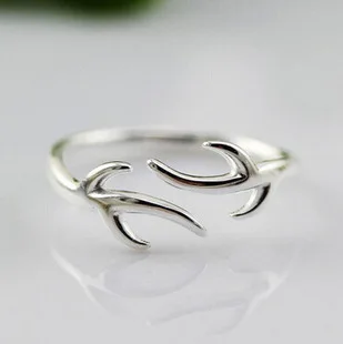 925 Sterling Silver christma snowflake antlers ring for women summer style fashion open engagement ring Jewelry Anillos De Plata
925 Sterling Silver christma snowflake antlers ring for women summer style fashion open engagement ring Jewelry Anillos De Plata
