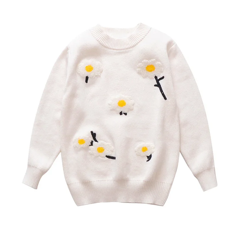 Cute flowers sweater for girls clothes 2019 Spring Winter girls sweaters children clothing kids clothes pullovers 3 colors 4-14Y
Cute flowers sweater for girls clothes 2019 Spring Winter girls sweaters children clothing kids clothes pullovers 3 colors 4-14Y