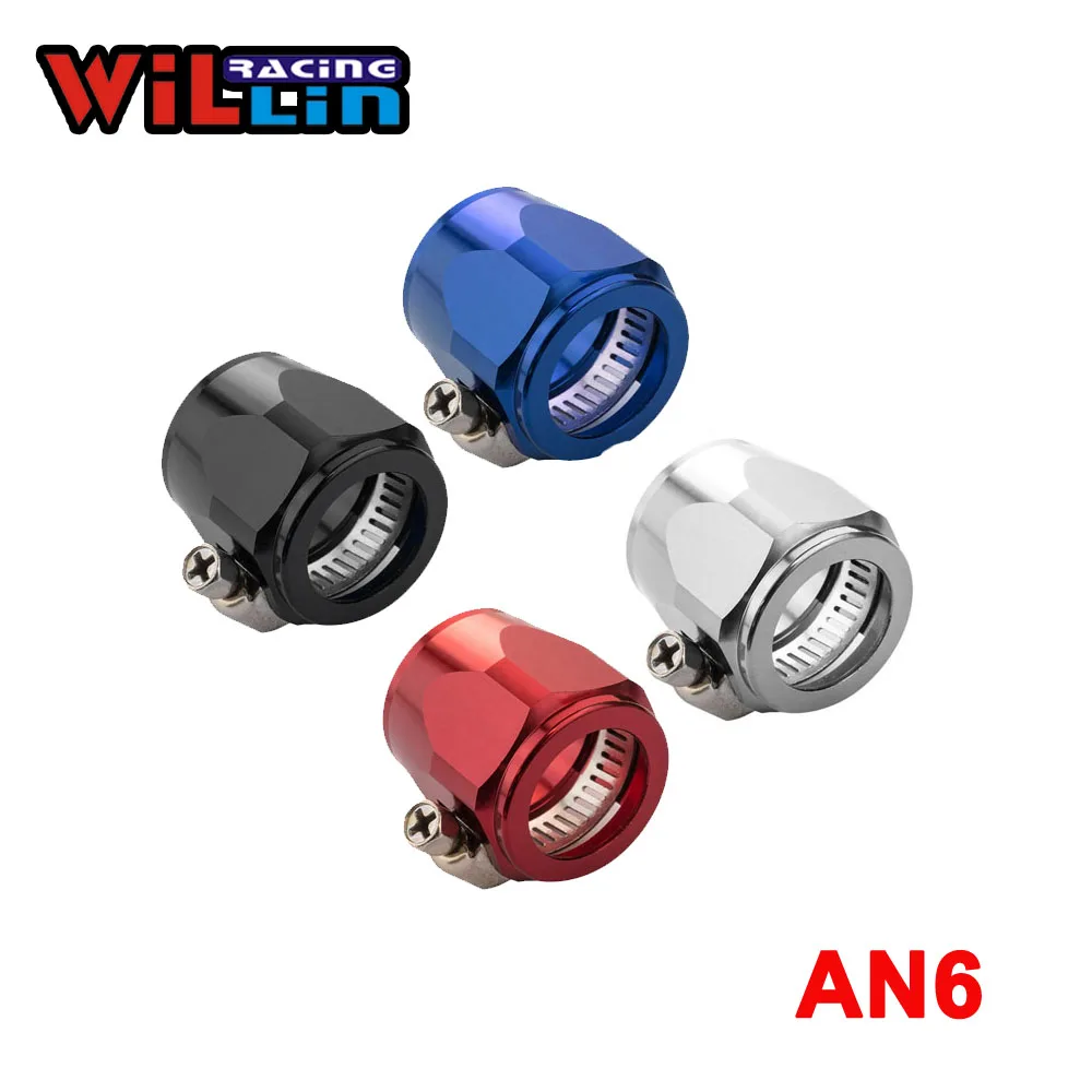 WILLIN - AN6 6AN AN06 Aluminum Fuel Hose Clamp Finisher Hex Finishers Aluminum Hose Connectors Hose Clamps-WL1209-06
WILLIN - AN6 6AN AN06 Aluminum Fuel Hose Clamp Finisher Hex Finishers Aluminum Hose Connectors Hose Clamps-WL1209-06