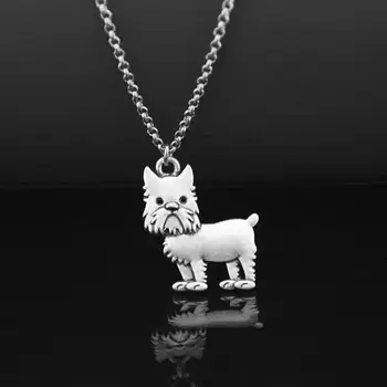 New 3D Vintage Silver Color Brussels griffon Pendant Necklace Anime Dog Charms Best Friend Gift Necklaces For Women Men Jewelry
New 3D Vintage Silver Color Brussels griffon Pendant Necklace Anime Dog Charms Best Friend Gift Necklaces For Women Men Jewelry