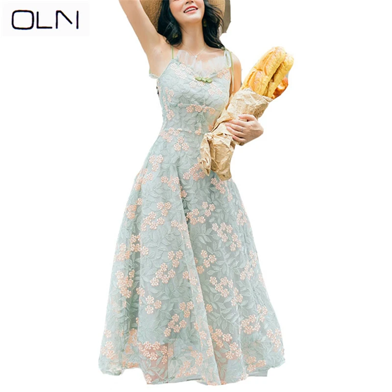 dress Korean vestidos summer new arrival OLN wholesale High quality heavy work embroidered plate buckle girl dress vintage fair
dress Korean vestidos summer new arrival OLN wholesale High quality heavy work embroidered plate buckle girl dress vintage fair