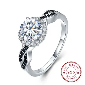 Black Awn Rings For Women Fine Jewelry Genuine 925 Sterling Silver Row Black Stone Engagement Rings for Women Bague Femme CC036
Black Awn Rings For Women Fine Jewelry Genuine 925 Sterling Silver Row Black Stone Engagement Rings for Women Bague Femme CC036